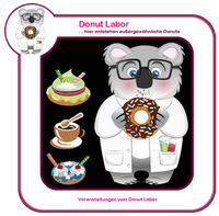 Logo Donut Labor --- B&auml;r Donut Labor Kopie